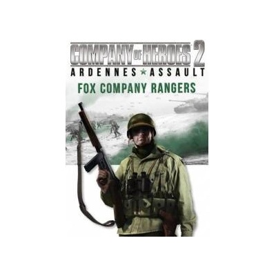 SEGA Company of Heroes 2 Ardennes Assault Fox Company Rangers DLC (PC)
