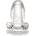 Master Series Peephole Clear Hollow Anal Plug