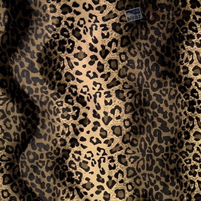 Umelá kožušina zvierací vzor