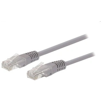 C-Tech CB-PP5-025 Cat5e, UTP, 0,25m, šedý