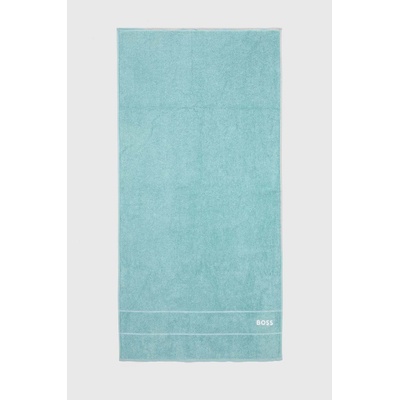 HUGO BOSS Памучна кърпа BOSS Plain Aruba Blue 70 x 140 cm (1037467)