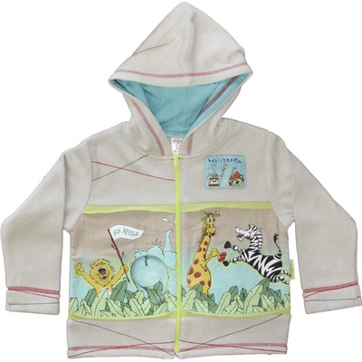 Mikina Hurá Afrika fleece s kapucí Hooligans Kids