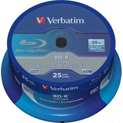 Verbatim BD-R 25GB 6x, 25ks
