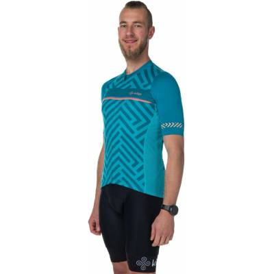Kilpi Мъжка велосипедна тениска Kilpi TINO-M Тюркоазена Kilpi | Sin | МЪЖЕ | S