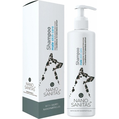 NanoSanitas Šampón pre psov s krátkou srsťou 250 ml