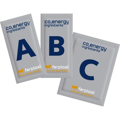 Ferplast - Kit CO2 Energy Ingredients - Съставки/ пълнител за производството на CO2