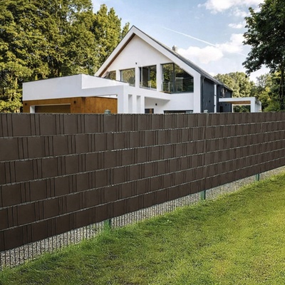 Ekspand Tieniaca fólia na plot 19cm x 35m 450g/m² Hnedá + spony 24ks