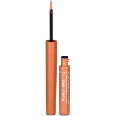 Rimmel London Wonder Proof oční linky 001 True Copper 1,4 ml