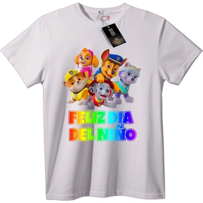 NOONEBRAND Тениска Paw Patrol Честен Детски ден - 3XL, Black