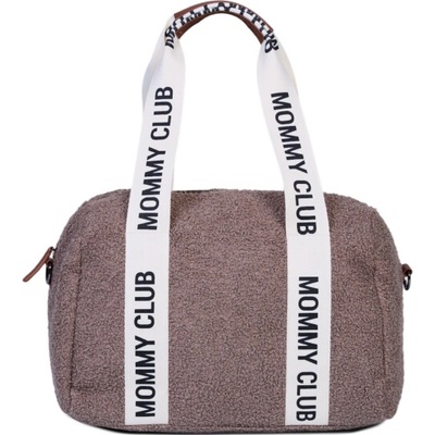 Childhome taška Mommy Club Signature Teddy Soft Brown