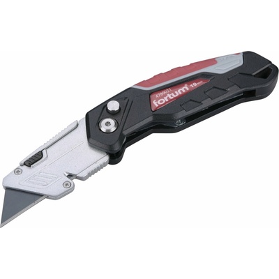 Fortum 4780031 | Nôž univerzálny zatvárací s poistkou brit 61x19 mm