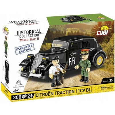 Cobi 2265 WWII Francúzsky automobil CITROËN Traction 11CV BL