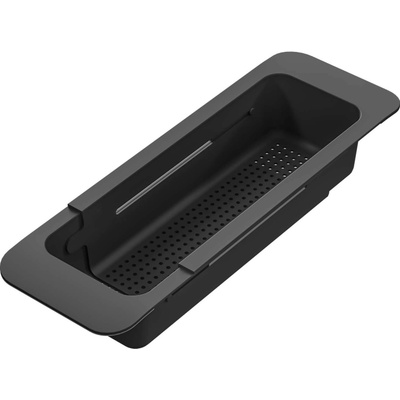 Sinks SD601 cedník teleskopický - plast černý