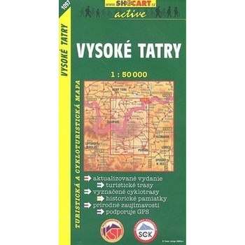 Vysoké Tatry 1:50 000