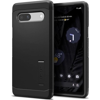 Image 1 of Spigen Калъф с Поставка за Google Pixel 7A, Spigen Tough Armor Case, Черен (ACS05819)