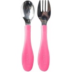 BabyJem Комплект виличка и лъжичка BabyJem - Pink (522) - baby