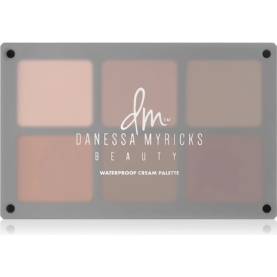Danessa Myricks Beauty Waterproof Cream Palette мултифункционална палитра водоустойчив цвят Essentials 6x3 гр
