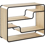 vidaXL Бюфет Дъб сонома 98 x 37, 5 x 75, 5 см Инженерна дървесина (8007913)