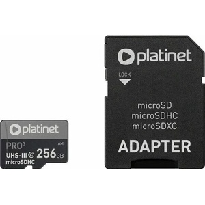 Platinet PRO 3 microSDXC 256GB UHS-III/C10 (PMMSDX256UIII)