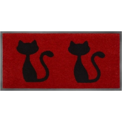 FLOMA Cats červená 40 x 80 x 0,8 cm