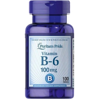 Image 1 of Puritan's Pride Vitamin B-6 100 mg [100 Таблетки]