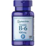 Puritan's Pride Vitamin B-6 100 mg [100 Таблетки]