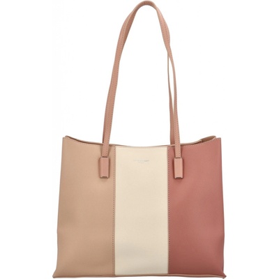 David Jones dámska kabelka cez rameno bledo Selfy ružová