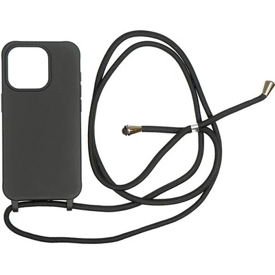 Mobile Origin Lanyard Case iPhone 15 Pro čierne
