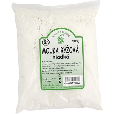 Zdraví z přírody Rýžová mouka hladká, 500 g