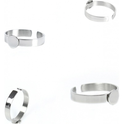 Základ pro prstýnek 316L 19x3,5x6mm - 1Ks - 10Ks