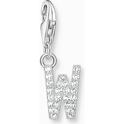 Thomas Sabo prívesok charm letter W silver 1960-051-14
