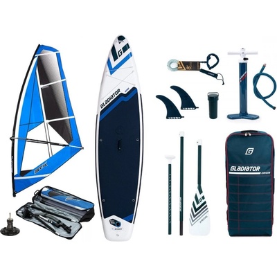 Paddleboard GLADIATOR WS 11'6" WindSUP STX Evolve 6.0 + kloub