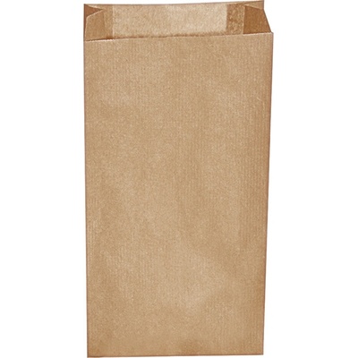 WIMEX Sáčok desiatový 12+5x24cm hnedý (1kg), 500ks