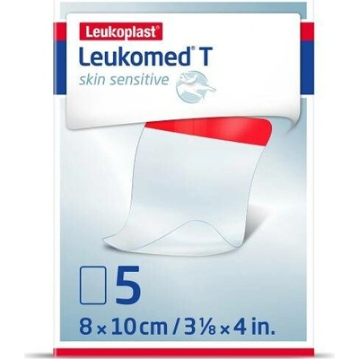 Leukomed T Skin Sens.nápl.bez polš.8 x 10 cm 5 ks