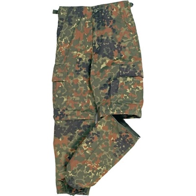 Mil Tec US Bdu kalhoty dětské Zip Off flecktarn – Zbozi.Blesk.cz