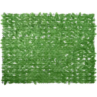 Balkónová Paraván , zelené listy, 200x150 cm
