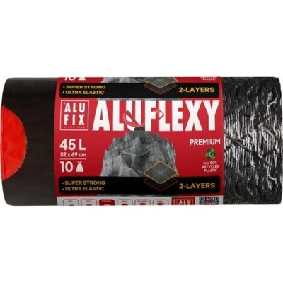 Alufix Pytle na odpadky zatahovací LDPE 45l 10 ks 28µm