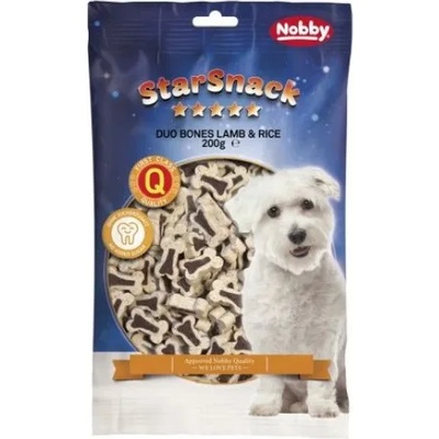 NOBBY Лакомство StarSnack Duo Bones Lamb & Rice Агне и ориз 200 гр NOBBY Германия - 79780