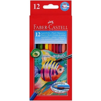 Image 1 of Faber-Castell Акварелни моливи Фабел Кастел Faber Castell + четка