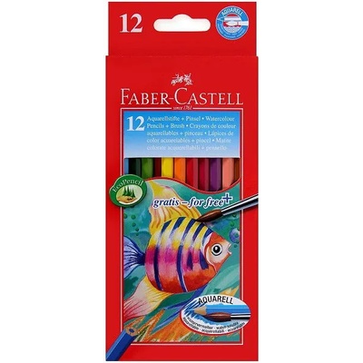 Faber-Castell Акварелни моливи Фабел Кастел Faber Castell + четка