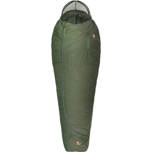 Grüezi bag Синтетичен спален чувал Grüezi bag Biopod Wolle Survival Synthetic sleeping bag - Greenery - размер 185 cm (514-0866-0111) Спален чувал