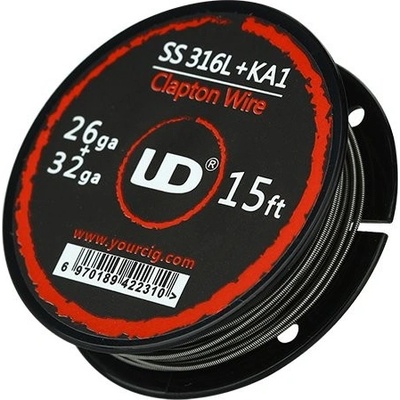 UD Clapton odporový drôt SS316 26GA + KA1 32GA 5m