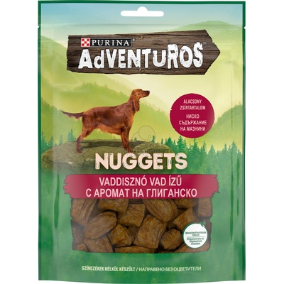 Adventuros Nuggets Глиган и дивеч за кучета 90 г