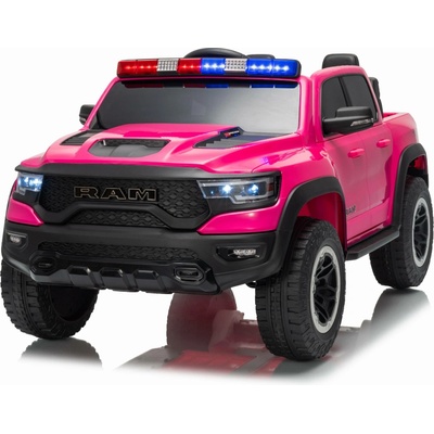 Mamido Dodge Ram Elektrické autíčko růžová