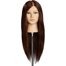L´image Cvičná hlava tmavá blond Limage Amalia 50 cm