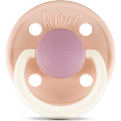 Rebael dudlík přírodní kaučuk 1 ks Tornado Plum Mouse