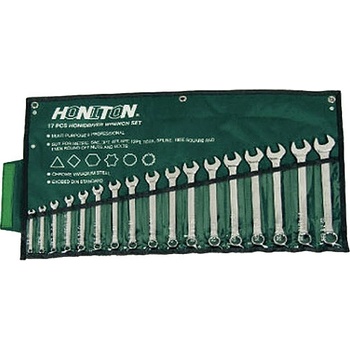 Sada kľúčov HONITON 1517HCWPE, vidlicové, 17 dielna, 6-22 mm