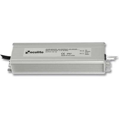 Ecolite LED transformátor 12V/60W DX-WP-60W IP67