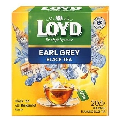 Loyd Earl Grey Black Tea 20 x 2 g