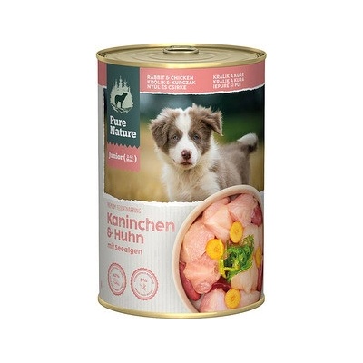 Pure Nature Junior králik a kura 400 g